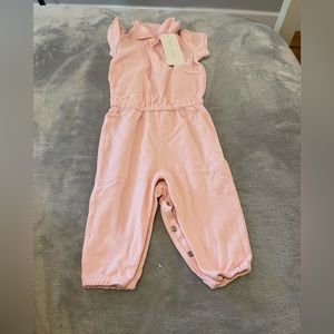 Pink polo Ralph Lauren romper